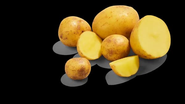 Image of fresh potatoes