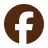 Brown Facebook logo